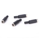 10Pcs 5.5X2.1Mm Dc Female Jack Plug Adapter Connector Diy Components M&E