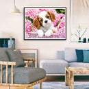 5D DIY Full Drill Diamond Painting Lovely Dog Cross Stitch Embroidery Kits