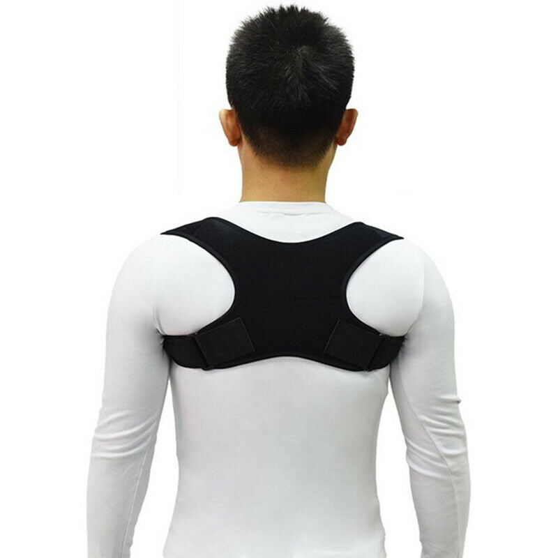 Adjustable Back Posture Corrector Clavicle Spine Back Shoulder Lumbar Brace W1H5