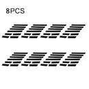 9 Sets Car Door Edge Guards Trim Moldings Protection Strip Scratch Protector Set