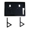 Acrylic 7 Inch LCD Display Touch Screen Case Bracket For Raspberry Pi Black