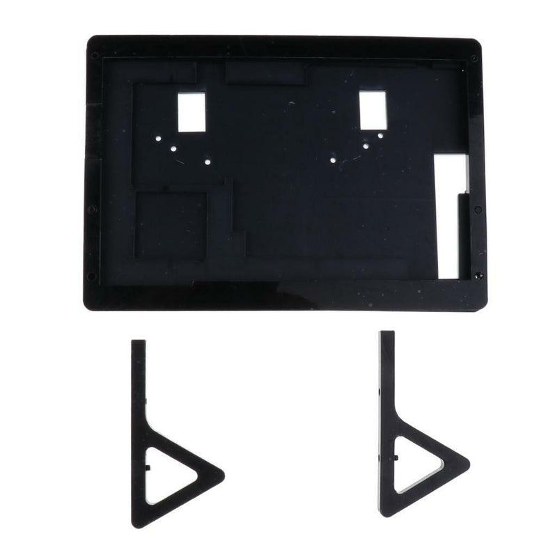 Acrylic 7 Inch LCD Display Touch Screen Case Bracket For Raspberry Pi Black