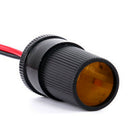 Car Socket Battery Jump Starter Crocodile Clip Plug Conncetor Cable Clamp