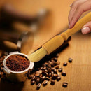 Espresso Supply Coffee Grinder Brush Natural Bristles Wooden Handle Espress