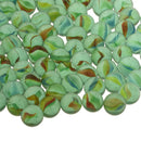 100 PCS 16mm Round Glass Petal Beads Marbles Home Decor Vase Filler