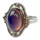 Magic Retro Gypsy Boho Color Changeable Mood Band Ring Emotion Feeling Gift