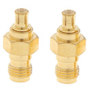 2PCS SMA Female To MCX Male Plug Coaxial Adapter Connector Converter FT
