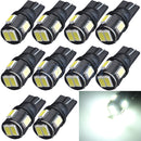 10x T10 194 168 W5W 6-LED 12V Super Bright White Wedge Car Side Light Bulb Lamp