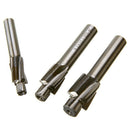 7Pcs M3-M12 Counterbore Milling Cutter High Speed Steel Pilot Slotting Tool