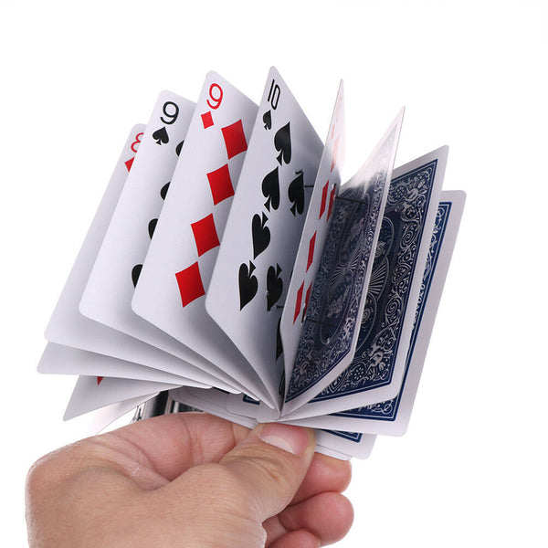 Magic  deck of card magician prank trick close up stage poker prop red Z