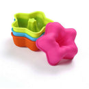 24Pcs Bakeware Set Silicone Mold for Doughnut Donuts Cake Jelly Pudding DIY