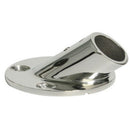 Round Base Boat Bow Rail Fitting 22mm Tube Marine Boat Hardware Useful gft