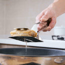 Stainless Steel Barbecue BBQ Tong Meat Bread Food Clamp Kitchen Shovel Spatula