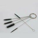 Metal Carburetor Carbon Dirt Remove Jet 5 Cleaning Needles & 5 Brushes Tools Kit