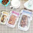 30 Pcs Mason Jar Zipper Bags Snack Sandwich Zipper Closure Bags Reusable Ai J1R2