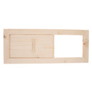 2 Pack Multi-Functional Cedar Gable Vent, Ventilation Louvers Cedar Sauna