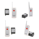 4x Wireless Receivers + 4pcs DC 12V Remote Controls