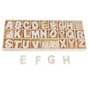 50Pcs Wood Logs Slices Round Bark + 156pcs Wooden Letters Alphabet For