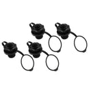 4Pcs Premium Air Valve Caps Kayak Fishing Boston Valve Airbed Raft Fit Blocker