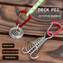 Stainless Steel Tent Stake Peg Windproof Awning Ground Fixed Nail (Round) A