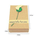 Kraft Paper Necklace Box Retro Bracelet Organizer Jewelry Gift Packaging