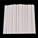 100pcs  Food Sucker Sticks Chocolate Cake Lolli Sweet Candy Mold 15cm Ed J&kJC3C