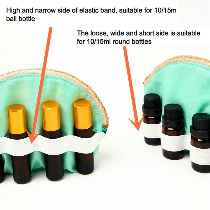 8 Roller Bottl Essential Oil Storage Bag 15ML Essential Oil Bags Canvas Oil Pack