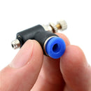 Air Angle Flow Control Valve Tube Pneumatic Push In Fitting3C
