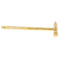 Compact Brass Hammer Repair Tool with Screwdriver for Goldsmith Silversmith