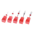 5x Portable Rotary Electric Nail File, 3/32 Manicure Bits Set