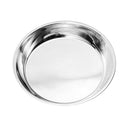 Hotel Stainless Steel Kitchen Table Dinning Dinner Plate for Seafood 30CM