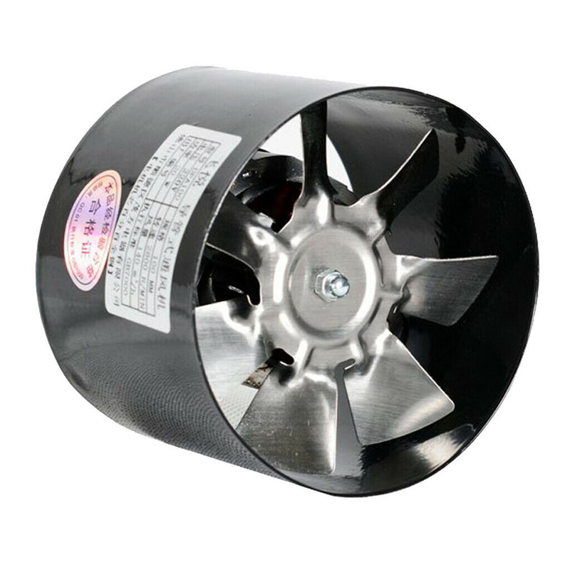 4" Inline Duct Booster Fan Exhaust Blower Home Grow Tent Rooms Indoor Grow