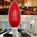 LED Candle Light Candle Light Bulbs Red Fortune Lamp God Lights Energy Savi I1J2