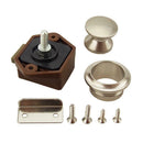 Push Button Latch Door Knob Lock for Cabinet Cupboard Caravan Motorhome Boat