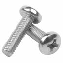 Stainless pozi pan head machine screws Phillips Round Head Screws Bolt M6*2