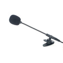 Lapel Clip On 3.5mm Wired Microphone Sound Amplifier for Cell Phone PC Laptop