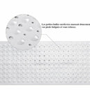 Bath Mat 100 x 40cm with Cupping Massage Bath Mat white anti-slip Material
