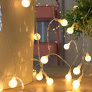 1 Set Fairy LED String Lights Christmas Round Ball Blubs Wedding Party L WUU