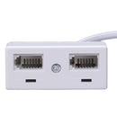 RJ11 Plug to Dual UK BT Telephone Socket Convertor C4J8