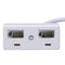 RJ11 Plug to Dual UK BT Telephone Socket Convertor C4J8