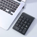Wireless 2.4GHz 18 Keys Number Pad Numeric Keypad Keyboard for Laptop PC