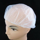 100pcs Disposable Hat Hotel One-Off Elastic Shower Bathing Cap Clear Salon