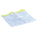 5 Pcs Clear Plastic Water Proof Pen A4 File Paper Zipper Closure Bags