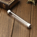 Cylinder Case Pen Storage Box Stationery Organizer-School Office Use Transparent