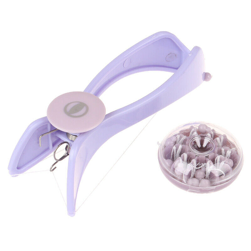 Facial Hair Remover Hair Spring Threading Epilator lip eyebrows Smooth Remov Gw