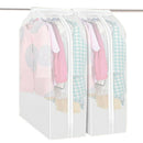 Wardrobe Storage Bags Transparent Garment Cover Case Dustproof Covers (L  A