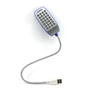 Durable Flexible 28 LED USB Light Lamp for PC Notebook Desk Bed Night Reading