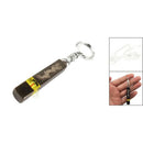 Dragon Pattern Grey Yellow Keychain High Voltage Anti-Static Electricity Re L2Q2