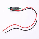0.28 -inch Two-Line Voltage Meter 3.0 V - 30 V Measuring Tool (red)