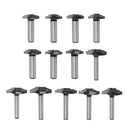 #13 Cabinet Door Chamfer Carving Mill CNC Engraving Router Bit 6.35mm Shank